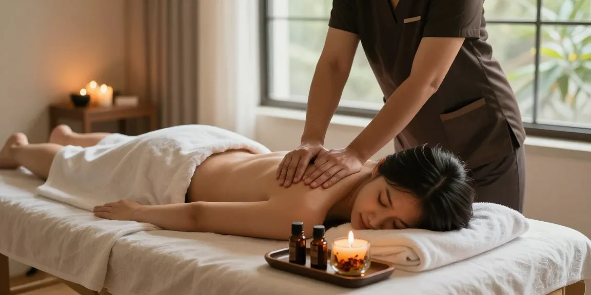 오산출장마사지 therapy session providing relaxation and soothing ambiance.