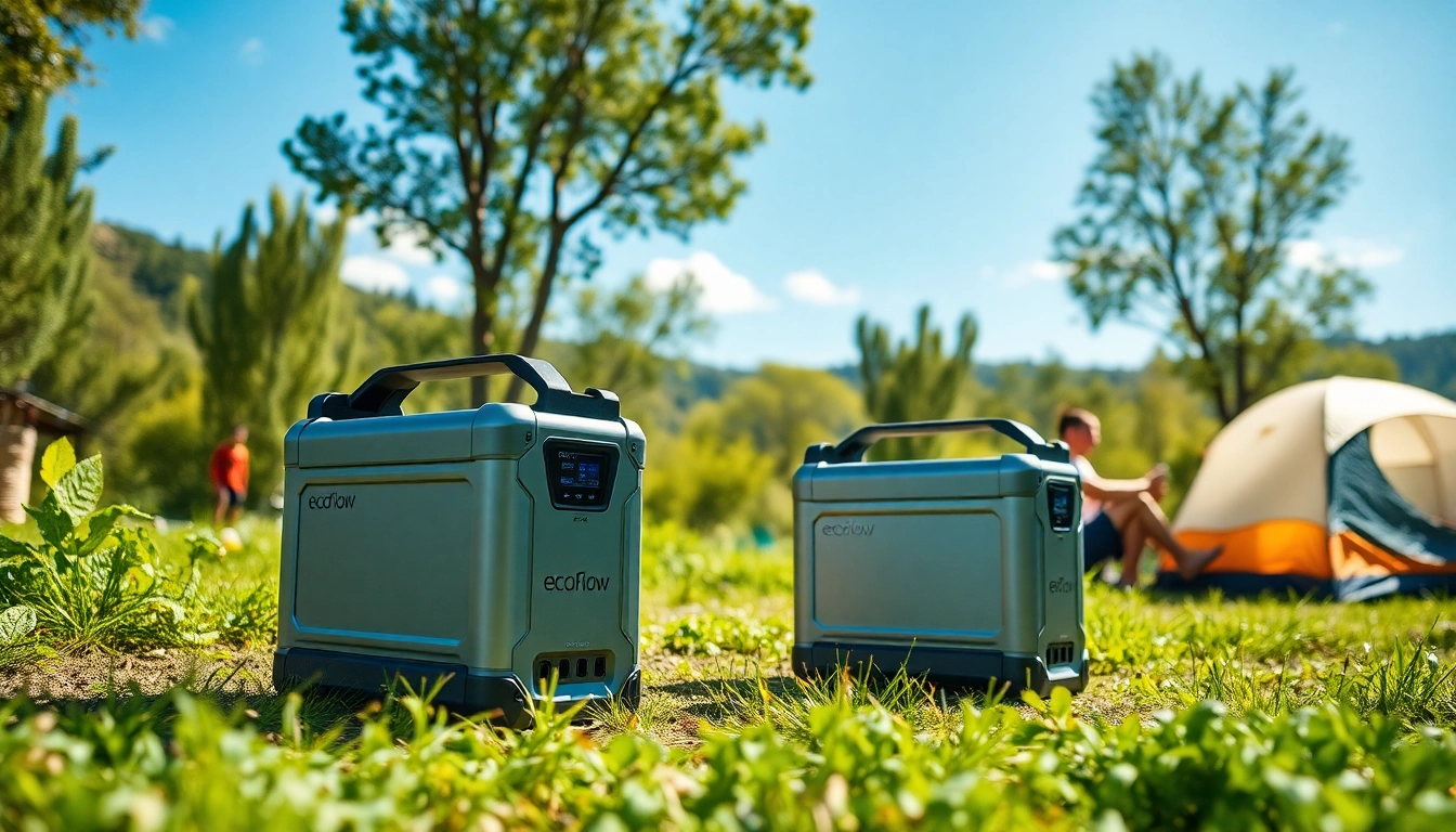 Use EcoFlow portable power stations for outdoor adventures and sustainable energy.