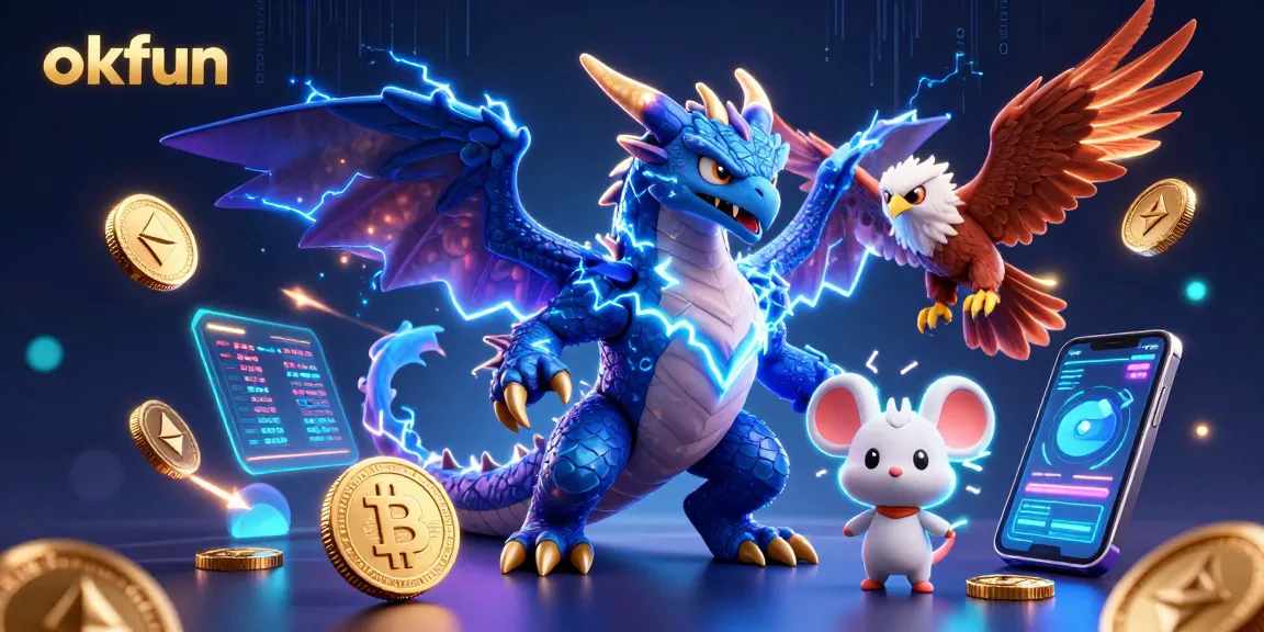 Experience exhilarating gaming action at okfun with dynamic casino elements and vibrant 3D characters.