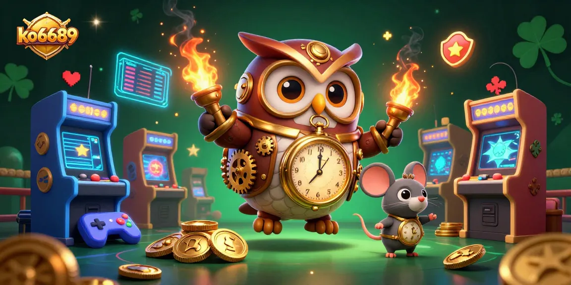 Engage in thrilling gameplay with ko6689’s vibrant 3D casino illustration featuring colorful gaming elements.