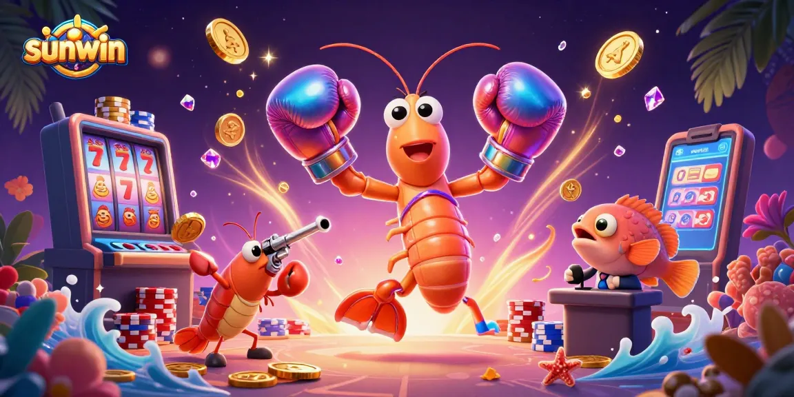 Win big with sunwin's exciting slot machines and vibrant casino-themed characters!