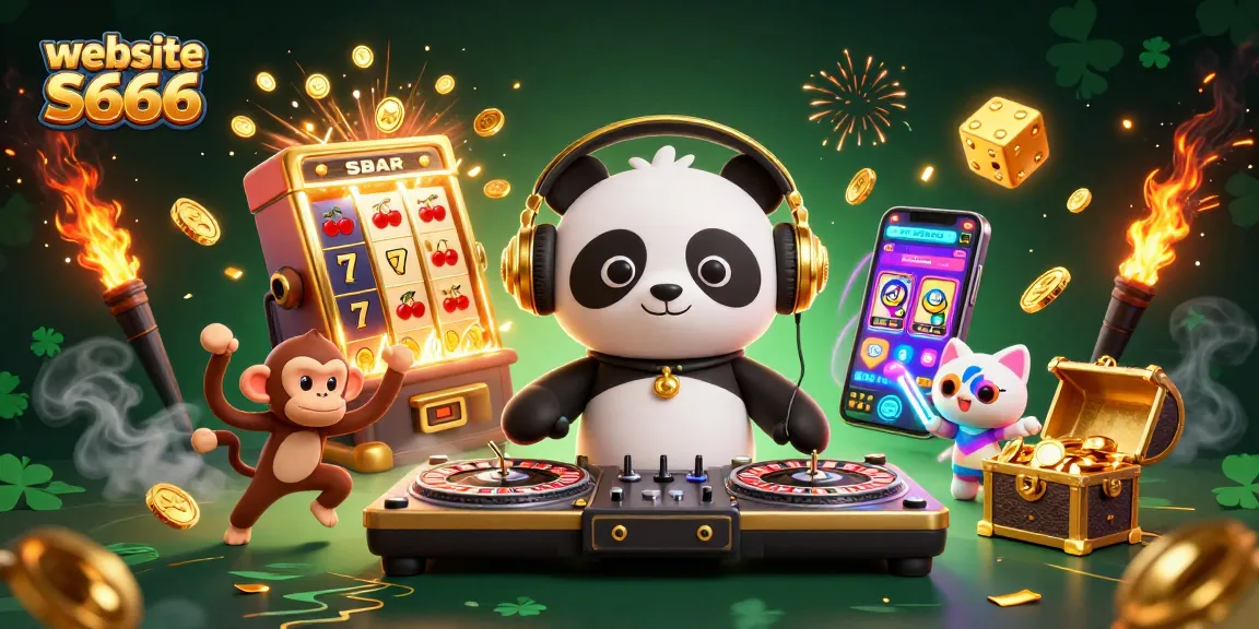 Experience exciting gaming at website S666 with thrilling jackpots and vibrant characters!